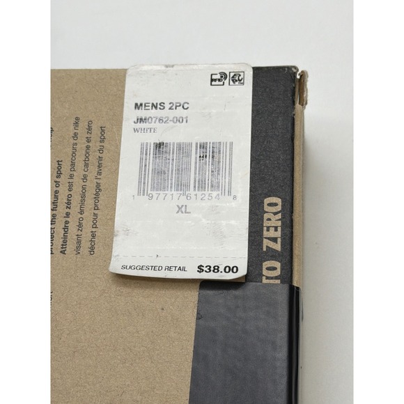 Jordan Flight Micro Boxer Briefs 2 Pack Dri Fit Mens XL White - Picture 3 of 4